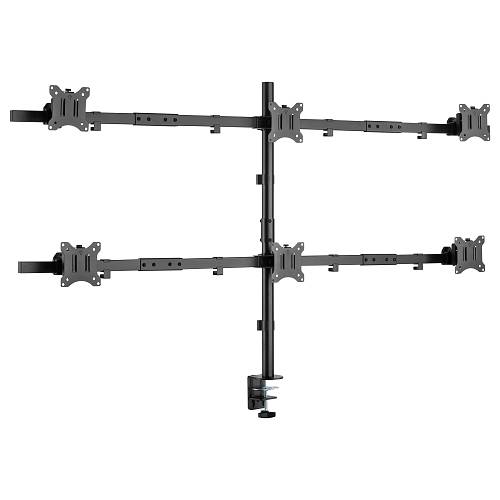 Equip Tischhalterung 17-32/6TFT 360° H.verst. 7Kg schwarz lite Retail