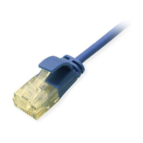Equip Patchkabel Cat6A SlimFlex U/UTP 5.00m blau LSZH 2xRJ45 Polybeutel
