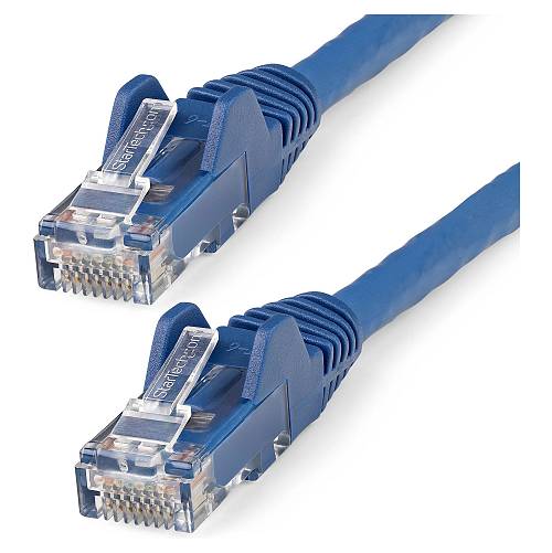STARTECH.COM 7m LSZH CAT6 Ethernet Cable - 10 Gigabit 100W PoE RJ45 UTP Network Patch Cord Snagless - Blue ETL