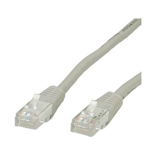 VALUE Patchkabel Kat.6 Class E UTP grau 0.5m