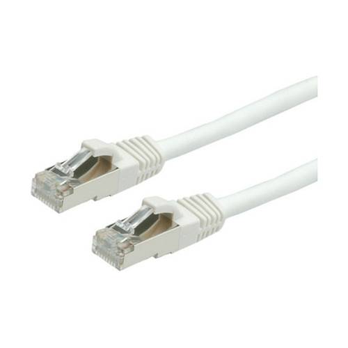 VALUE Patchkabel Kat.6 Class E S/FTP PiMF LSOH weiss 2m