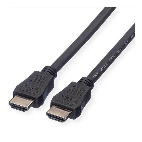 VALUE HDMI High Speed Kabel mit Ethernet. LSOH. schwarz. 10 m