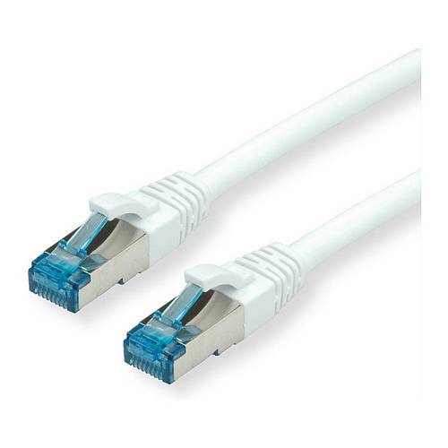 VALUE Patchkabel Cat.6A (Class EA) S/FTP (PiMF). LSOH. wei. 0.3 m