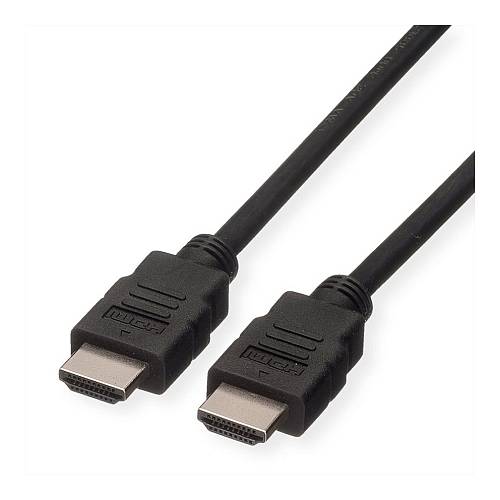 ROLINE GREEN HDMI High Speed Kabel mit Ethernet. TPE. schwarz. 3 m