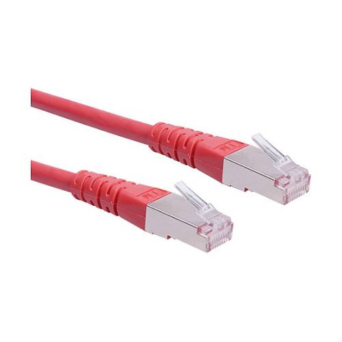 ROLINE Patchkabel Kat.6 Class E S/FTP PiMF rot 2m