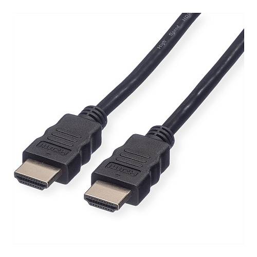 ROLINE HDMI High Speed Kabel mit Ethernet schwarz 10m