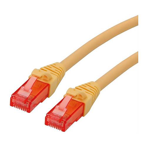 ROLINE Patchkabel Cat.6 UTP. Component Level. LSOH. gelb. 5 m