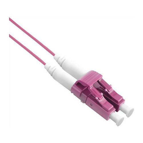 ROLINE LWL-Kabel SLIM 50/125m OM4. LSOH. LC/LC. violett. 2 m