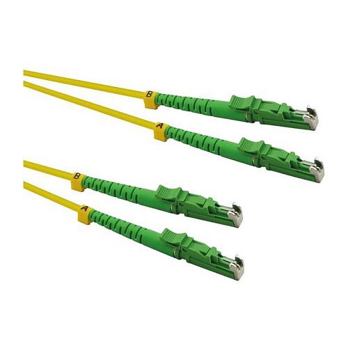 ROLINE LWL-Kabel duplex 9/125m OS2. LSH/LSH. APC Schliff. LSOH. gelb. 10 m