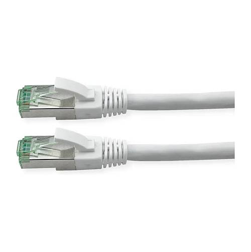 ROLINE RM Patchkabel Cat.6A S/FTP (PiMF). wei. 0.5 m