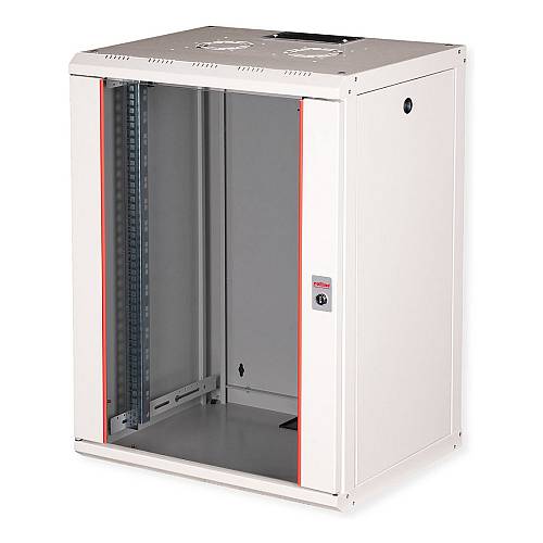 ROLINE 19-Zoll Wandgehuse Pro 16 HE. 600x450 BxT grau