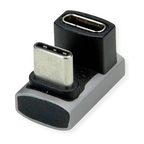 ROLINE USB4 Gen 3x2 Adapter Typ C ST/BU. Aluminium. 360. breit. silberfarben