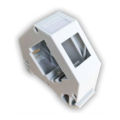 ROLINE Tragschienenadapter fr ROLINE Keystone SLIM Module. unbestckt