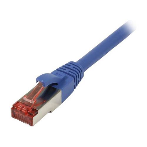Synergy21 Patchkabel RJ45. CAT6 250Mhz. 2m blau. S-STP(S/FTP). TPE/LSZH(Superflex). .