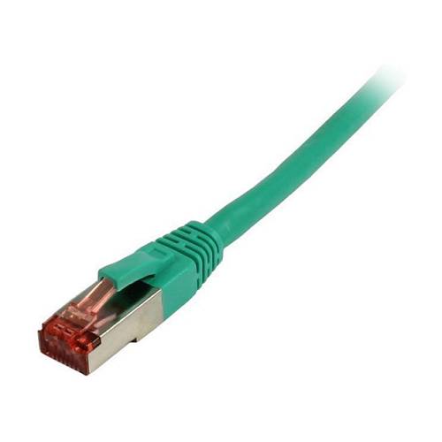 Synergy21 Patchkabel RJ45. CAT6 250Mhz. 0.5m grün. S-STP(S/FTP). TPE/LSZH(Superflex). .