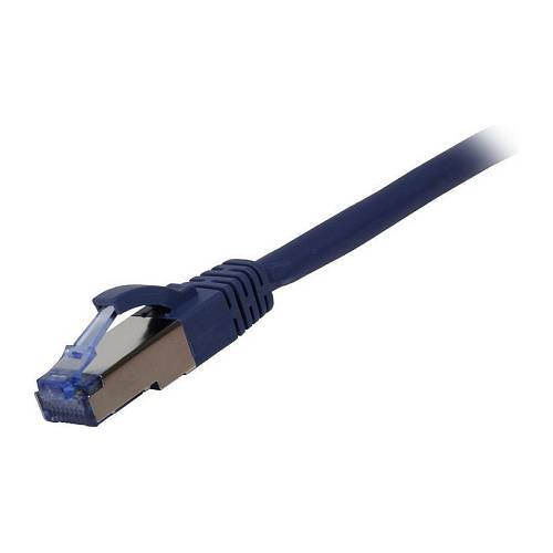 Synergy21 Patchkabel RJ45. CAT6A 500Mhz. 25m. blau. S-STP(S/FTP). AWG26. LSZH.