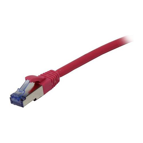 Synergy21 Patchkabel RJ45. CAT6A 500Mhz. 0.5m. pink. S-STP(S/FTP). Komponent getestet(GHMT certified). AWG26.
