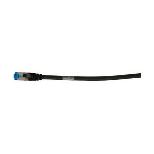 Synergy21 Patchkabel RJ45. CAT6A 500Mhz. 2m. schwarz. S-STP(S/FTP). TPE/LSZH(Superflex). AWG26.