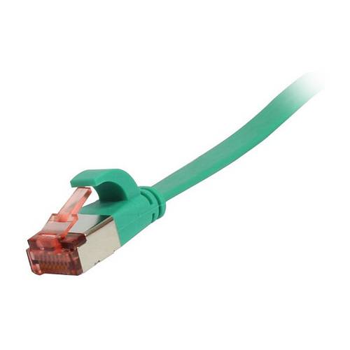 Synergy21 Patchkabel RJ45. CAT6 250Mhz. 2m grün. FTP(U/FTP). TPE(Superflex). Flach
