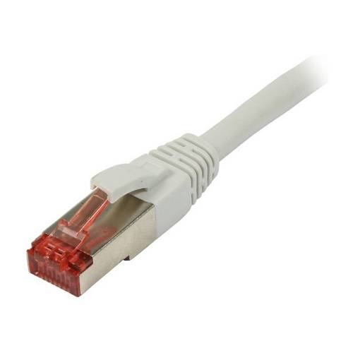 Synergy21 Patchkabel RJ45. CAT6 250Mhz. 0.15m grau. S-STP(S/FTP). TPE/LSZH(Superflex)