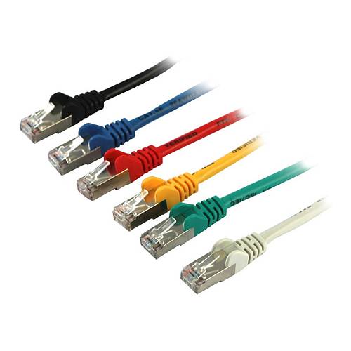 Synergy21 Patchkabel RJ45. CAT5e 100Mhz. 0.5m gelb. FTP(F/UTP)