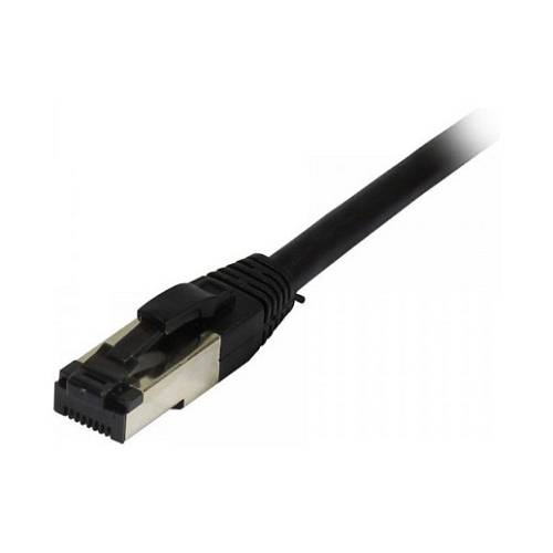 Synergy21 Patchkabel RJ45. CAT8.1 2000Mhz. 1.5m. schwarz. S-STP(S/FTP). TPE(Ultra SuperFlex). AWG26.