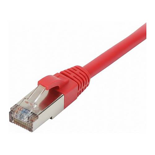Synergy21 Patchkabel RJ45. CAT8.1 2000Mhz. 5m. rot. S-STP(S/FTP). TPE/LSZH(SuperFlex). AWG26.