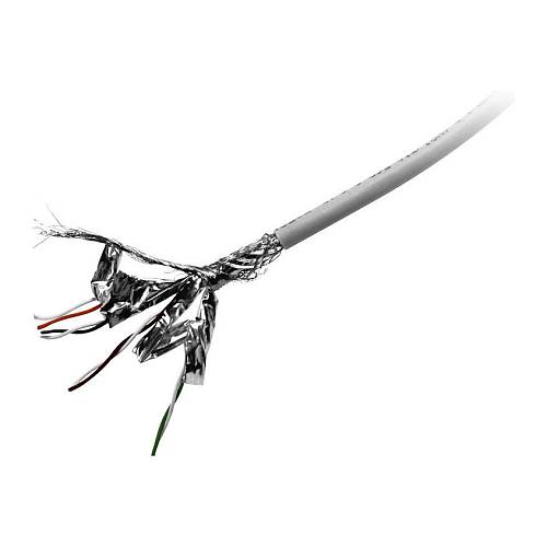 Synergy21 Kabel 500MHz. CAT6A. S-STP(S/FTP). Patchkabel(flex). grau. Hal. 100m Ring