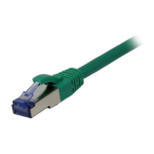 Synergy21 Patchkabel RJ45. CAT6A 500Mhz. 0.25m. grün. S-STP(S/FTP). AWG26. LSZH.