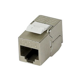 Synergy21 Keystone. Modul. TP-Buchse(RJ45). CAT6A. 500MHz. Short. mit Kabelklemme