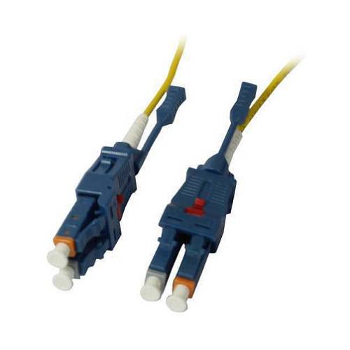 Synergy21 LWL-2-Faser-Patchk. 15mtr.LC-LC. 9/125um. OS2. Uniboot(drehbar). Push/Pull. AD=2mm.