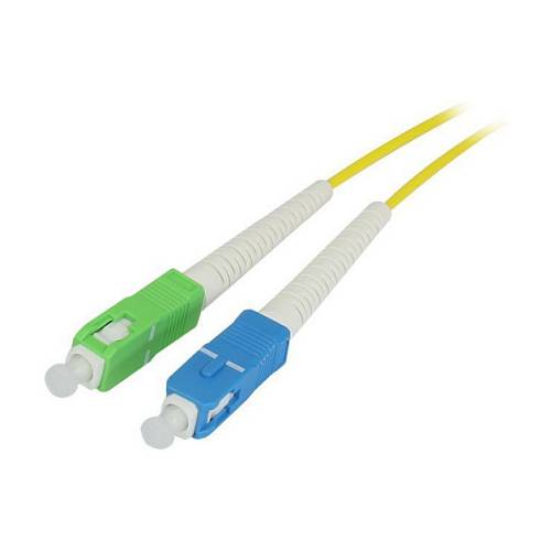 Synergy21 LWL-1-Faser-Patchk. 0.5mtr.SC-SC(APC). 9/125u. OS2. G657A2. AD=2mm. flexible Knickschutztülle