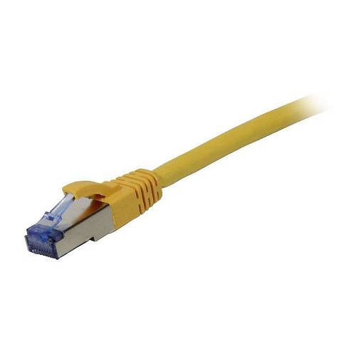Synergy21 Patch cable RJ45 - CAT6A 500Mhz - 5m - yellow - S-STP(S/FTP) - AWG27 - LSZH -