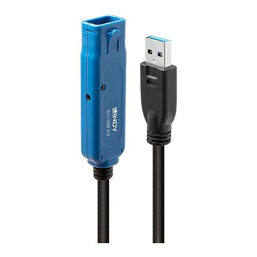 LINDY USB 3.0 Aktiv-Verlängerung Typ A/A Pro M/F 8m