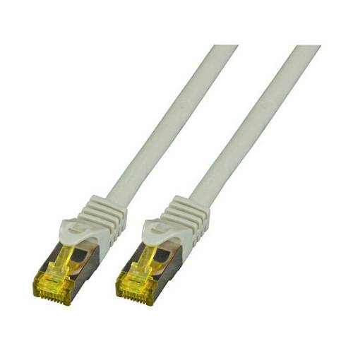 EFB RJ45 Patchk. S/FTP Cat.6A LSZH Cat.7 Rohk. 2.00m grau