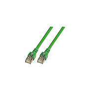 EFB RJ45 Patchkabel SF/UTP Cat.5e PVC CCA 1.00m grün