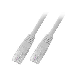 EFB RJ45 Patchkabel U/UTP. Cat.6. PVC. CCA. 0.5m. grau
