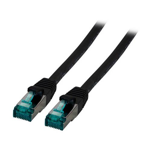 EFB RJ45 Patchkabel S/FTP Cat.6A LSZH 20.00m schwarz