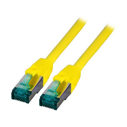 EFB RJ45 Patchkabel S/FTP Cat.6A LSZH 3.00m gelb