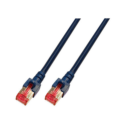 EFB RJ45 Patchkabel S/FTP. Cat.6. LSZH. 3m. schwarz