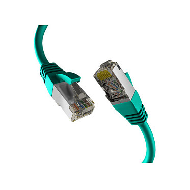 EFB RJ45 Patchkabel S/FTP PIMF Cat8.1 0.25m grün