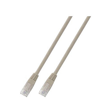 EFB RJ45 Patchkabel U/UTP. Cat.6. PVC. CCA. 2m. grau
