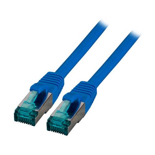 EFB RJ45 Patchkabel S/FTP. Cat.6A. LSZH. 7.5m. blau