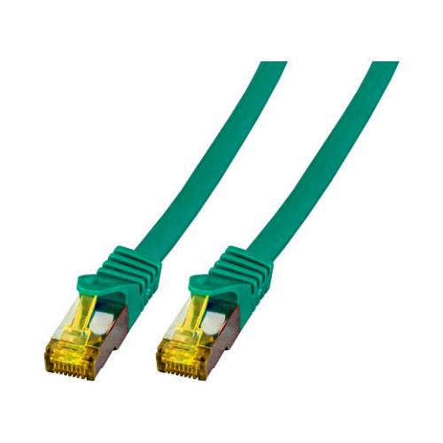 EFB RJ45 Patchkabel S/FTP Cat.6A LSZH Cat.7 Rohk. 1.50m grün