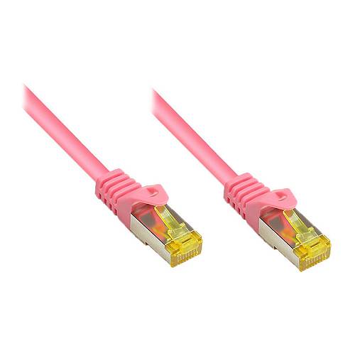 Good Connections Patchkabel m. Cat.7 Rohk. magenta 7.5m
