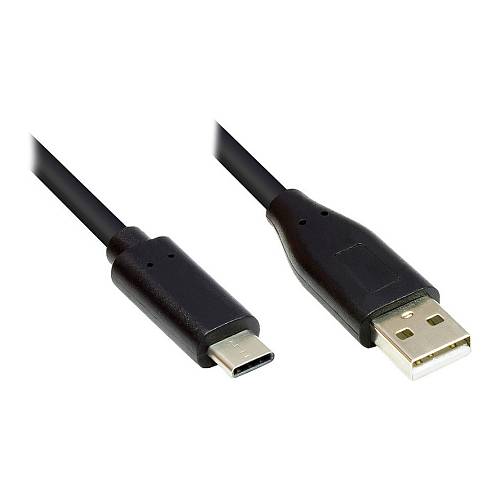 Good Connections USB2.0 Kabel A-C schw. 5m