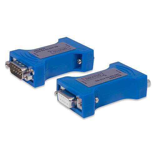 DIGITUS Adapter RS-232 -> RS-485 300-115.2 Kbps blau