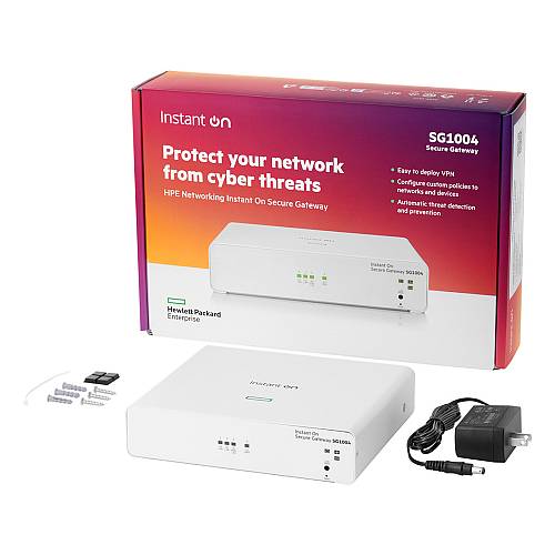 HPE Networking Instant On Secure Gateway 4-port Gigabit SG1004 EU en
