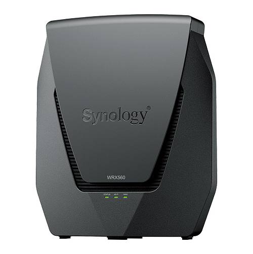 Synology WRX560. Mesh Router (schwarz)