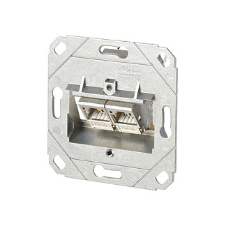 METZ CONNECT Anschlussdose ISO/IEC Cat.6A Modul 2 Port 270M UP0